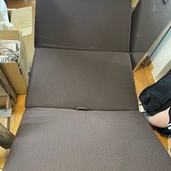 シングルサイズマットレス 折りたたみ式 の画像