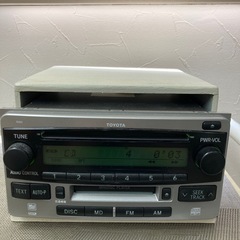 トヨタ純正カーオーディオCD&MDの画像
