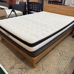 愛品館八千代店】ニトリダブルベッドNスリープハードH2-CR (愛品