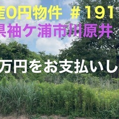 千葉県袖ケ浦市川原井 ＃191 不動産0円物件