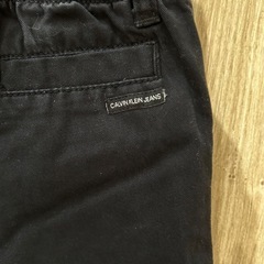 Calvin Klein Jeans 黒 半ズボンの画像