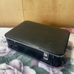 楽器ケース 中古品 三味線？ ハードケース 黒の画像