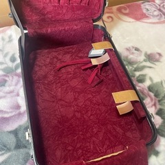 楽器ケース 中古品 三味線？ ハードケース 黒の画像