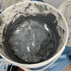 壁材/接着剤/DIY/ブロック用接着剤/漆喰うま〜くヌレールスモーキーブルー/塗料青色 の画像