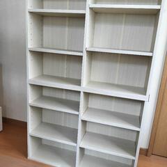 カインズ　ブック収納カートＳ　2台連結