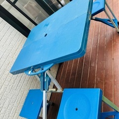 アウトドア 折りたたみテーブルの画像