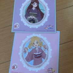 お値下げ交渉OK)アイカツ　ステッカー　蘭　　ゆめ