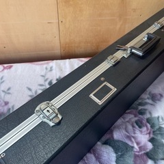 ② 楽器ケース 黒 中古品 ハードケース の画像