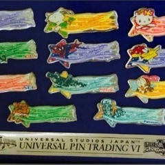 お値下げ！早い者勝ち！【USJ】ユニバーサルスタジオジャパン6周年記念　 ピンバッチコレクション　の画像