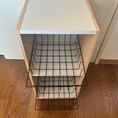 最終処分価格　カラーボックス　カゴ　セットの画像