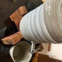 お酒など入れる陶器の画像