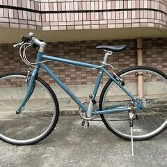 美車！ イオンバイク　クロスバイク　ブルー　７速の画像