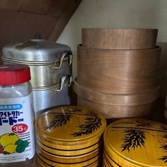 蒸し器　漬物　重箱　まとめ売りの画像