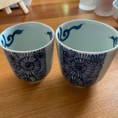 和柄湯呑みセット
