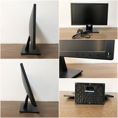 DELL21.5インチワイドモニター E2216Hf フルHD LEDバックライト 2系統入力(VGA・Display-Port)デルPCモニター 清掃/動作確認済みの画像