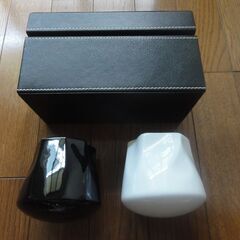 【新品未使用】アペックスハート ◆【洋食器】美濃焼/陶器のペアロックグラスの画像