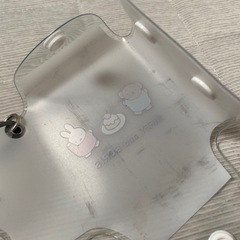 ミッフィー　カラビナ付ポーチの画像