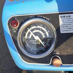 日の本　HINOMOTO　トラクター　ディーゼル　2気筒P126　23馬力 BEST E23 　2駆　リアロータリー付　実働品現状渡しの画像