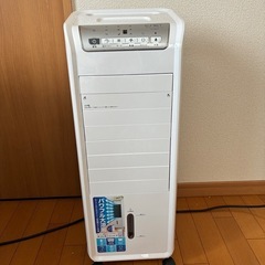 男性でも大丈夫です。冷風機スポットクーラーの画像