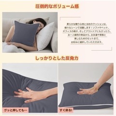 【新品】クッション 2個セット
の画像