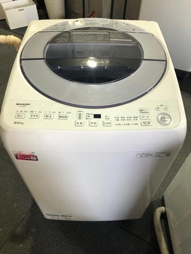 SHARP 2020年製　8kg 洗濯機