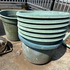 プランター　丸型　の画像