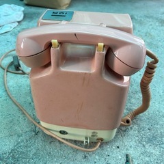 ‼️レトロなダイヤル式公衆電話‼️の画像