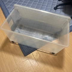 差し上げます 衣装ケース ローラー付きの画像