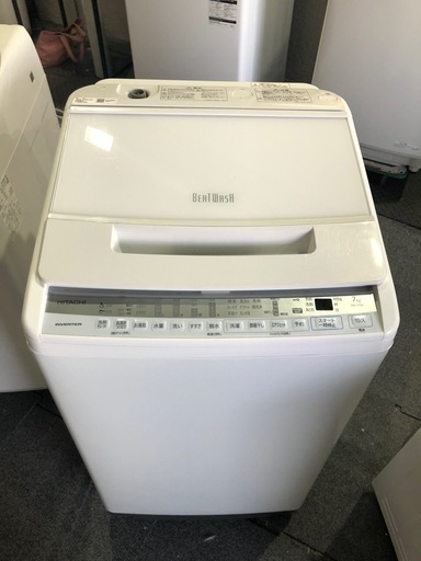 日立ビートウォッシュ　2021年製　7kg 洗濯機