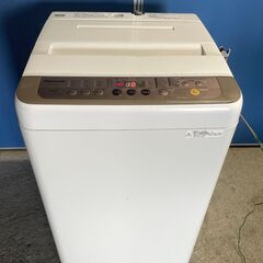 【良品】Panasonic 7.0kg洗濯機 NA-F70PB11 2018年製 通電確認済み 人気 早い者勝ち 引取歓迎 配送OKの画像