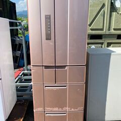 2009年製　三菱ノンフロン冷凍冷蔵庫　445L　自動製氷付き　...