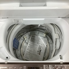【トレファク　ラパーク岸和田店】全自動洗濯機　Panasonic 6.0kg 2018年製の画像