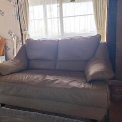 2人用ソファー本日受け取り限定！の画像