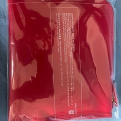 【未開封】JAL　メゾンキツネ　アメニティポーチ　レッドの画像