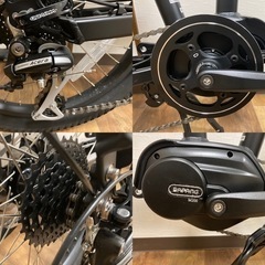 未使用品 ESR VENTI ヴェンティ 20inc E-BIKE 折畳み ミニベロ  リアキャリア付きの画像