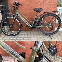 電動アシスト自転車 アサヒサイクル evolGTKW 6速ギア26インチ 街乗り 通勤・通学の画像