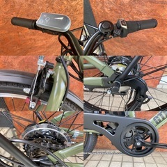 電動アシスト自転車 アサヒサイクル evolGTKW 6速ギア26インチ 街乗り 通勤・通学の画像