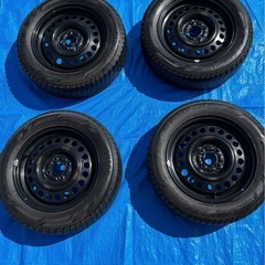 175/65R15 スチール タイヤ4本セット No.224 日産マーチ、キューブ