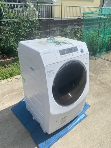 【2022年製】ドラム式洗濯機【SHARP ES-H10F-WL】