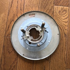 アンティーク　オーヤマ照明　陶器　シャンデリア　照明　ライトランプ　小花柄 5灯  ②の画像