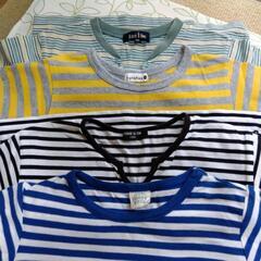 キッズ　ボーダーＴシャツ　130