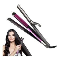 3wayヘアアイロン 32mmカール/ストレート両用 多段階温度調節(130-220℃)＆45分自動オフ 急速加熱 360度回転コード＆海外対応 新品未開封の画像