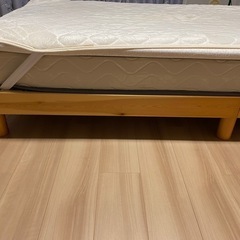 無料シングルベット、マットの画像