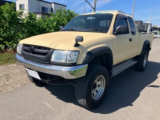 〇平成11年式　ハイラックス　ピックアップ　希少　リフトアップ　軽油　型式KB-LN170H〇