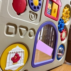 引き取り限定　ベビーサークル　ミュージカルキッズランドEXマロン〔限定カラー〕　日本育児の画像