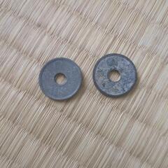 昔の硬貨の画像