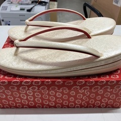 I 2507-149 コムラ 草履 キズ汚れ有り