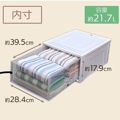 アイリスオーヤマ　引き出し収納の画像
