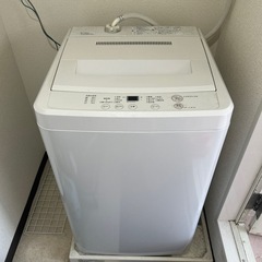 無印良品の洗濯機の画像