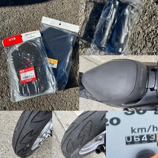 ⭐️AF34.ディオ快速2スト❗️バッテリー・プラグ・エアクリなど新品